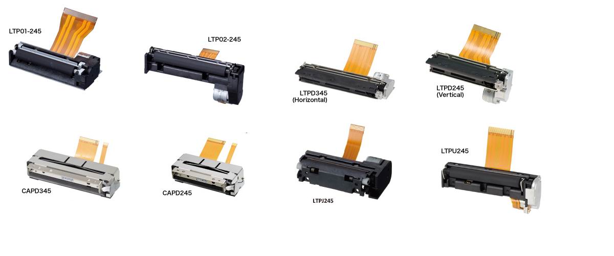 SEIKO PRINTER head MECHANISM