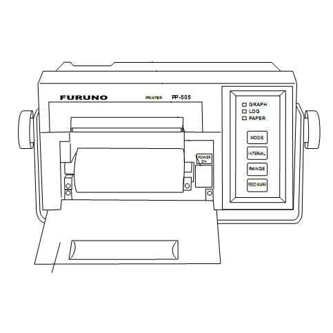 Furuno PP505 Printer for FE700