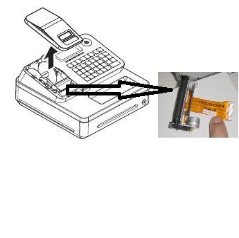 Print heads for Casio SE-S100 and other casio cash registers