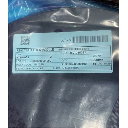 REAL TIME CLOCK MODULE RX8010SJ