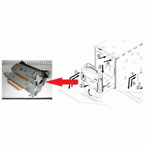 JRCS ENGINE ALARM PRINTER MP-262 II
